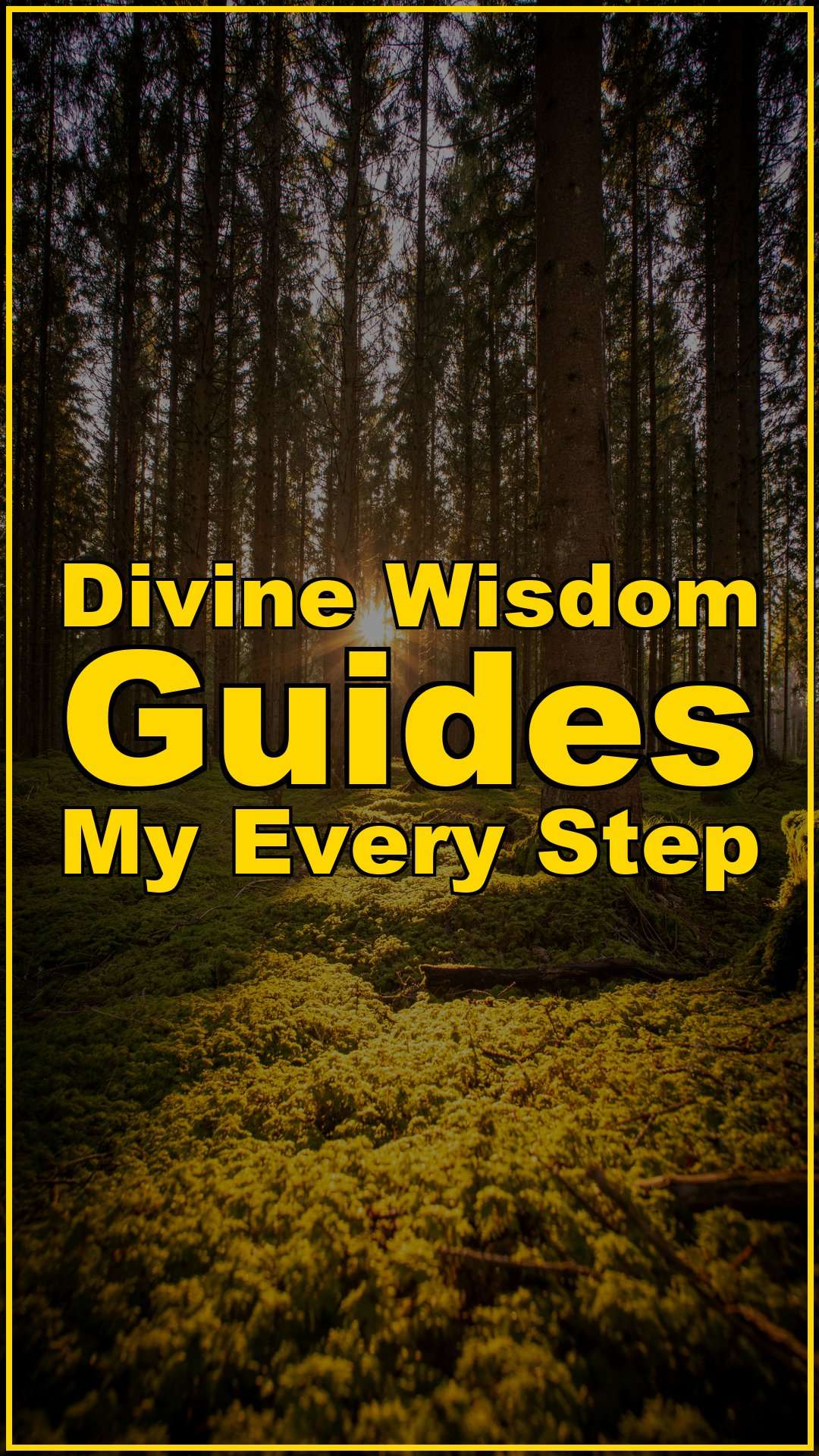 Divine Wisdom Guides My Every Step