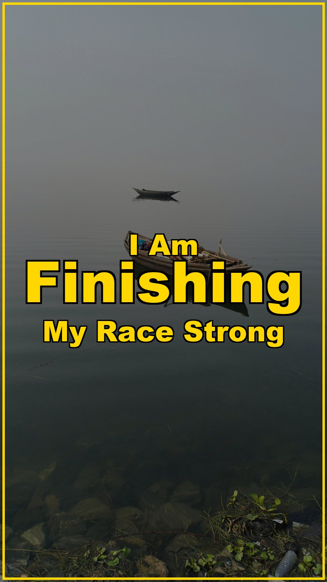 I Am Finishing My Race Strong 💪✨