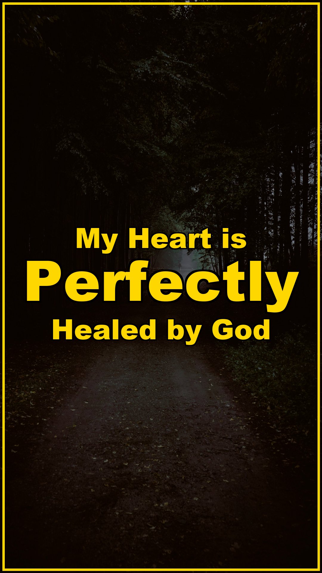 My Heart is Perfectly Healed by God