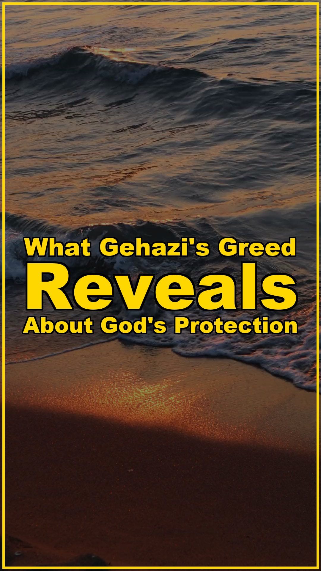 What Gehazis Greed Reveals About Gods Protection