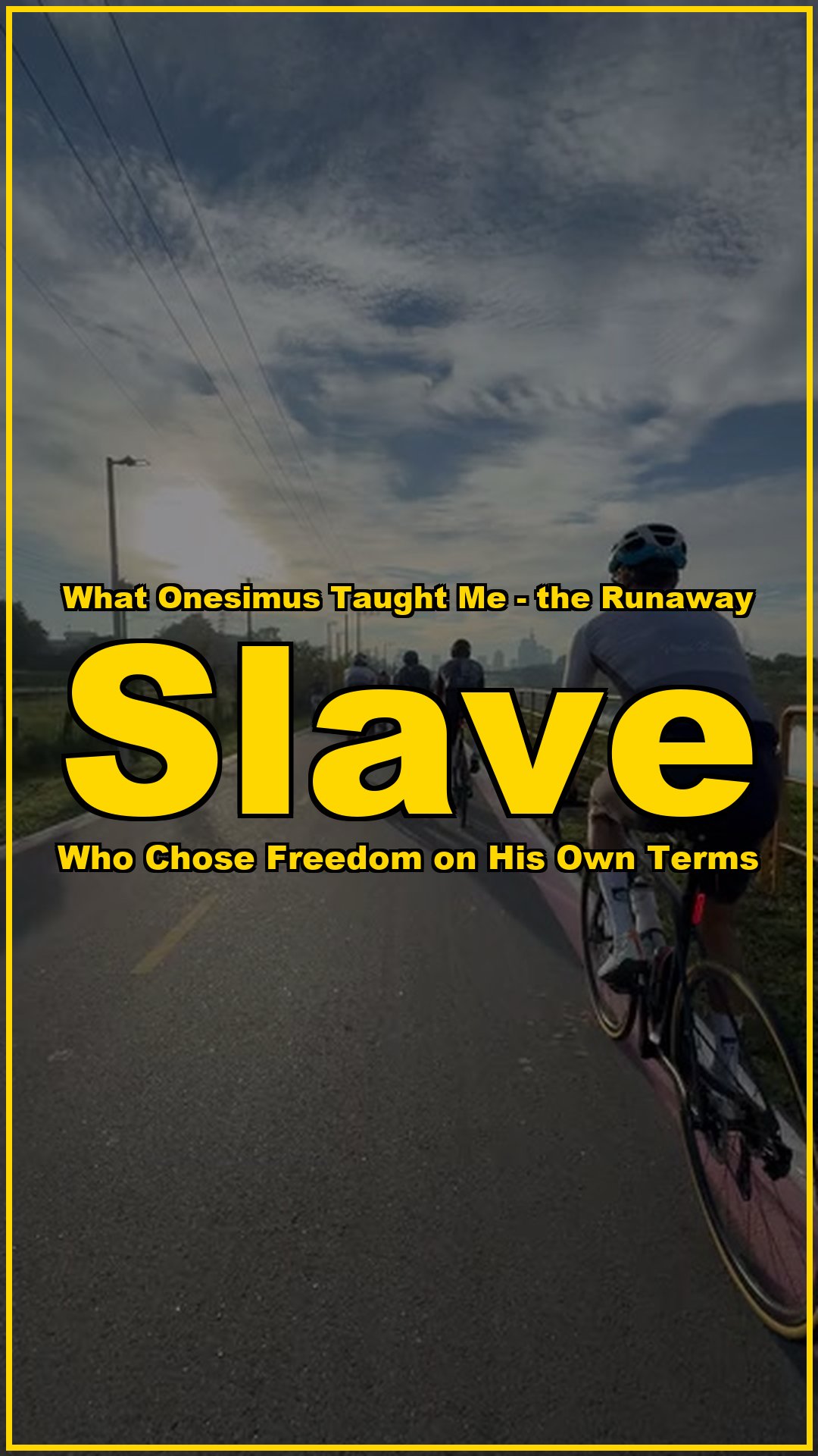 What Onesimus taught me The runaway slave who chose freedom on his own terms