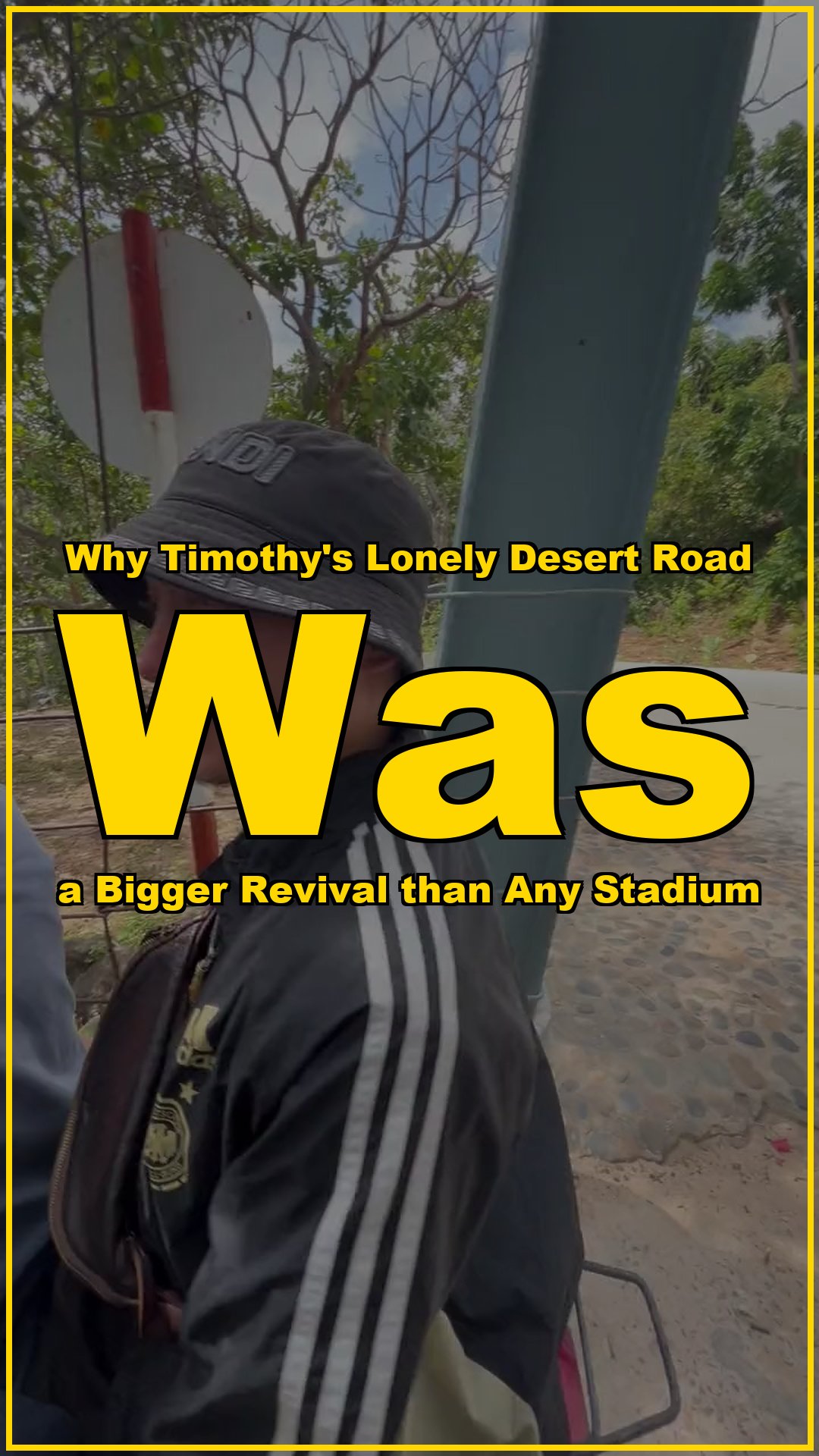 Why Timothys Lonely Desert Road Was a Bigger Revival Than Any Stadium