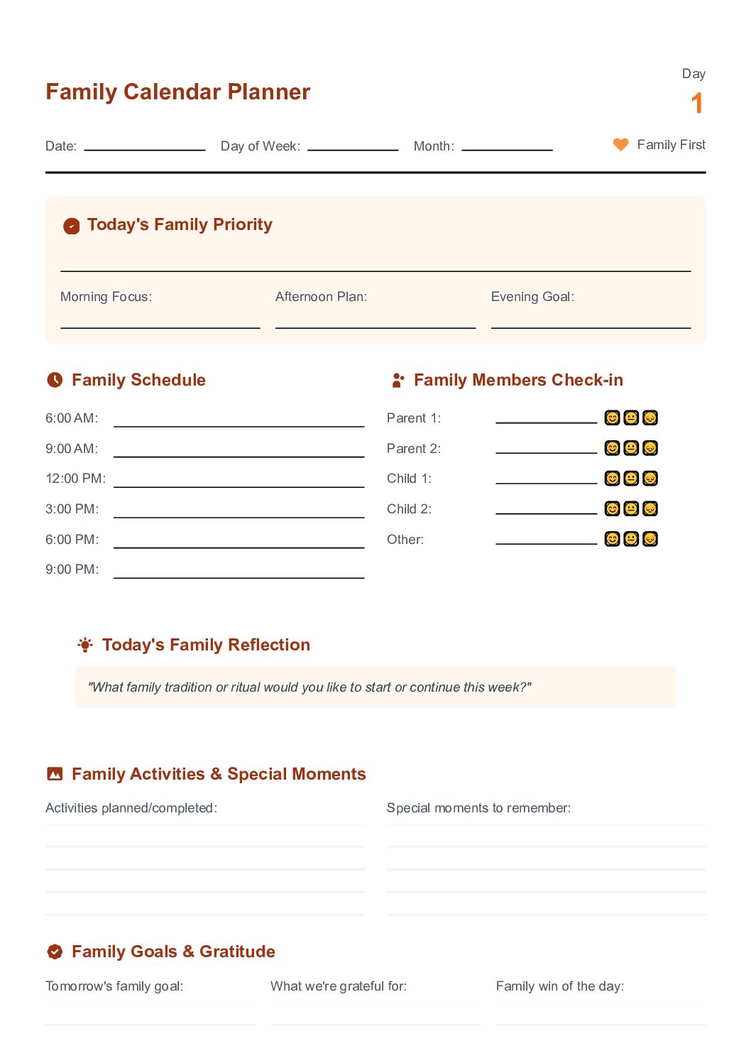Family Calender - Image 5