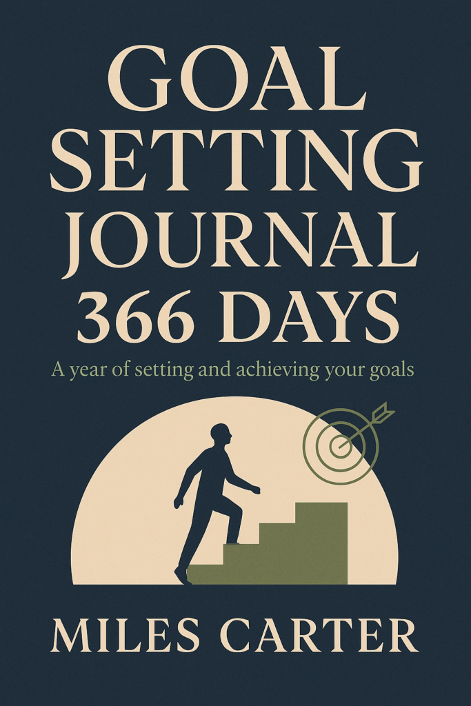 366 Days Goal Setting Journal   Miles Carter