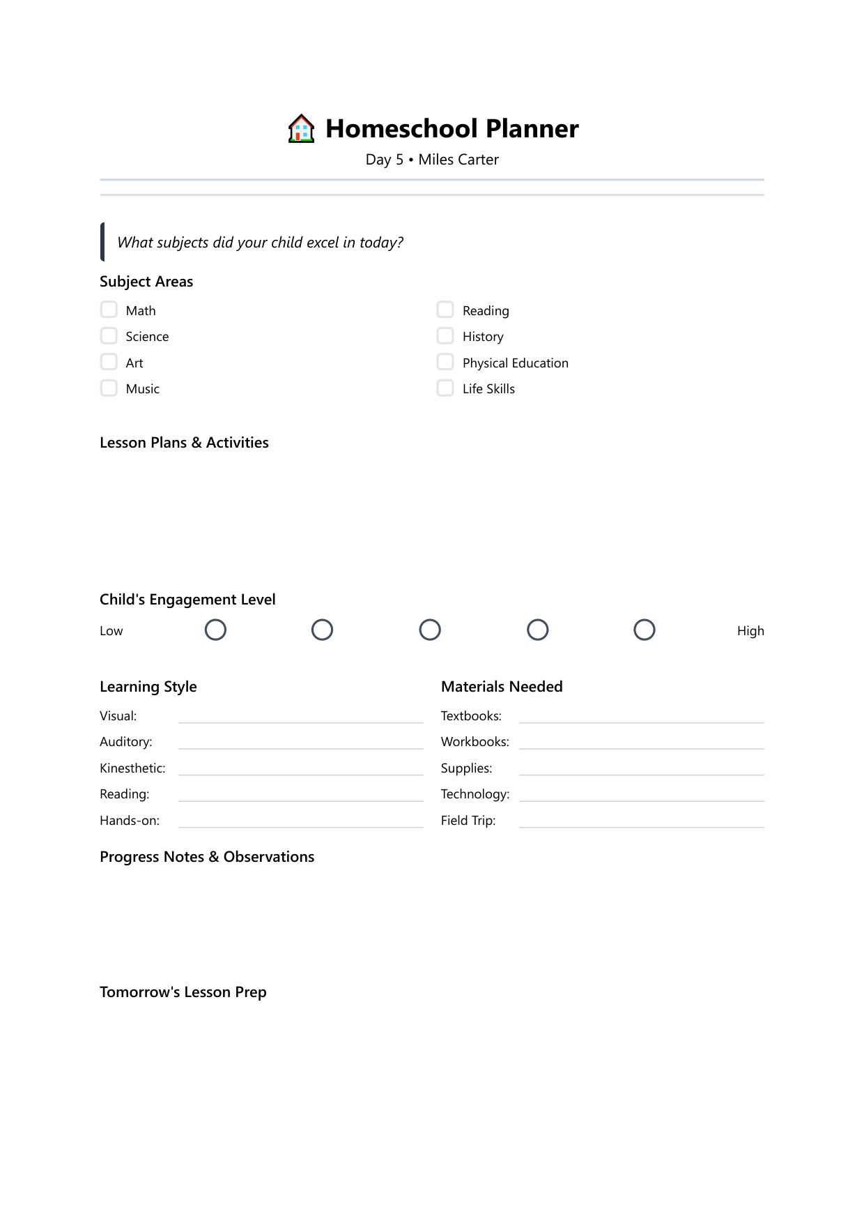 Home School Planner - Image 6